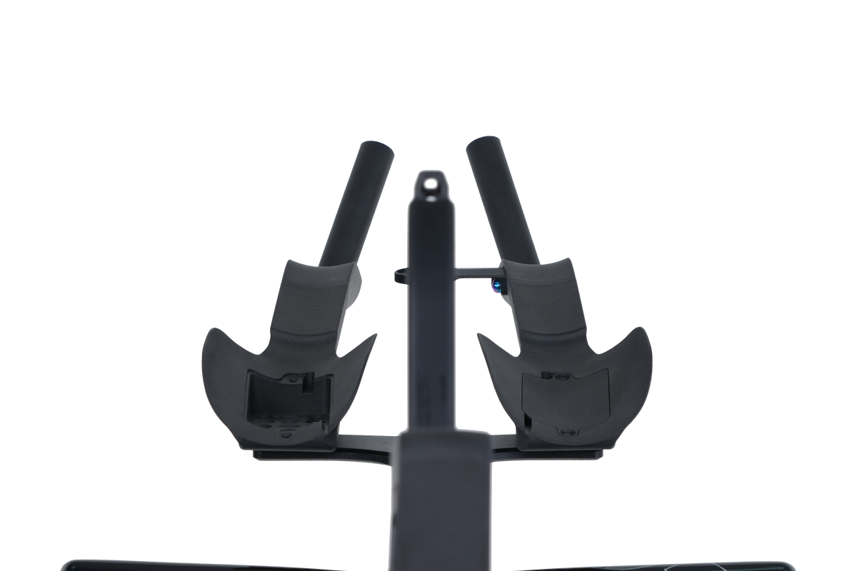 Quick Pro TR:ONE aero cockpit, rider's view