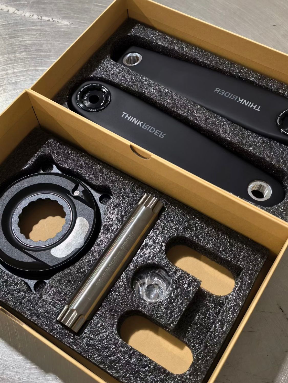 ThinkRider Carbon Power Meter Crankset