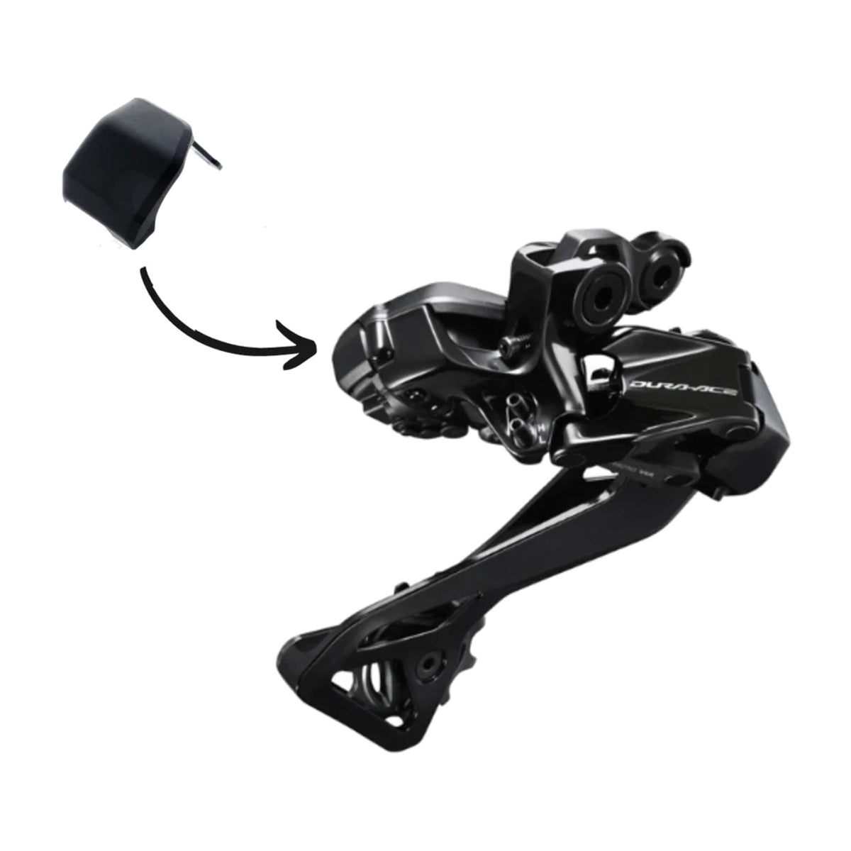 Shimano Di2 Rear Derailleur Charging Port Cover