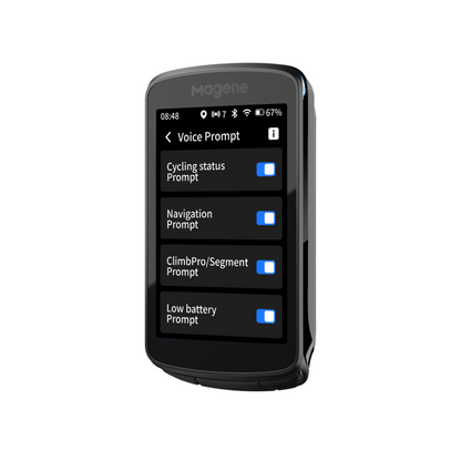 Magene C706 GPS Touchscreen Smart Bike Computer | Polar Night Black