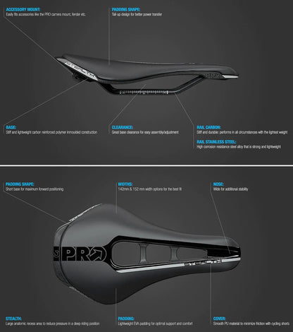 Shimano PRO Stealth Curved Performance Saddle