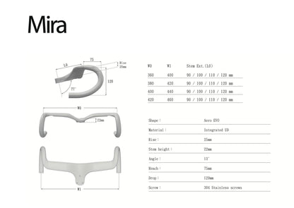 Spect Mira Aero Road Frameset