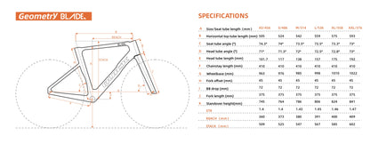 Quickpro BLADE Carbon Road Bike Frameset | UCI Approved | Custom Paint