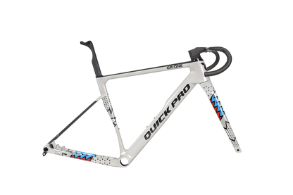Quickpro GR:ONE Carbon Road Bike Frameset | UCI Approved | Custom Paint