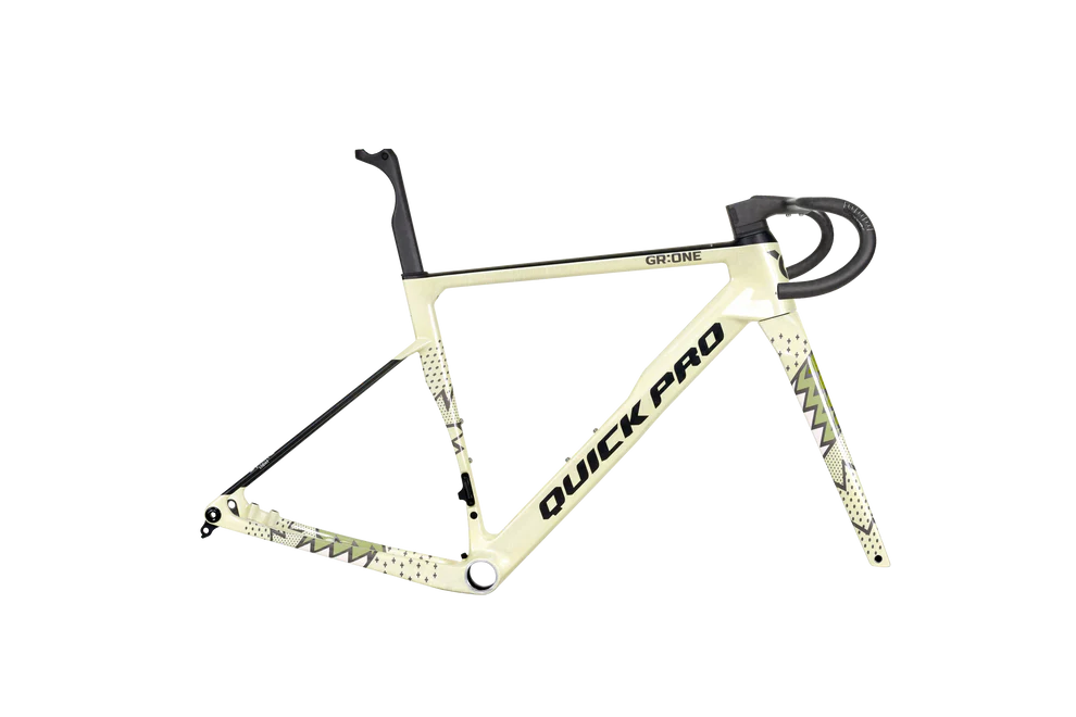 Quickpro GR:ONE Carbon Road Bike Frameset | UCI Approved | Custom Paint