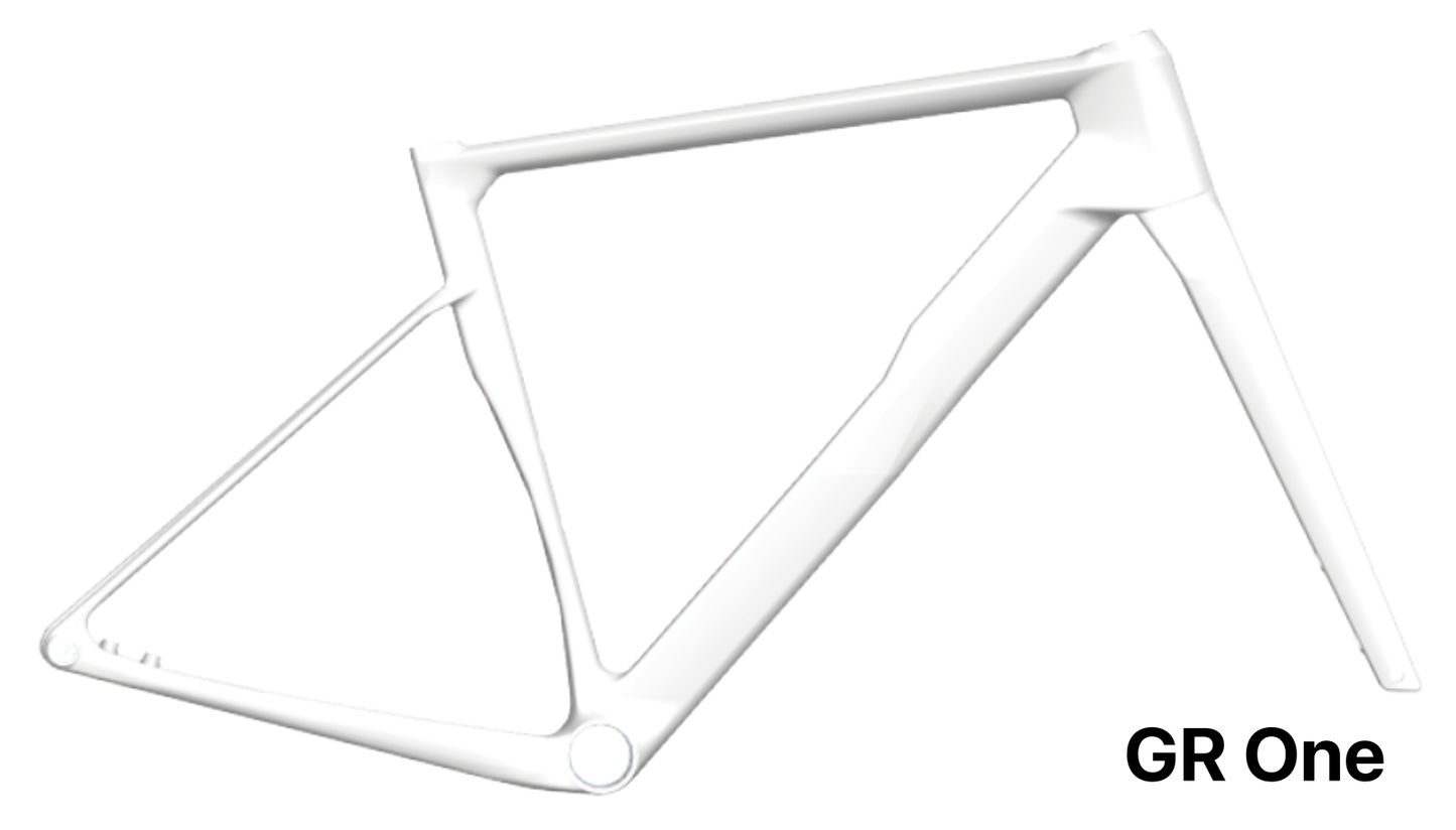 Quickpro GR:ONE Carbon Road Bike Frameset | UCI Approved | Custom Paint