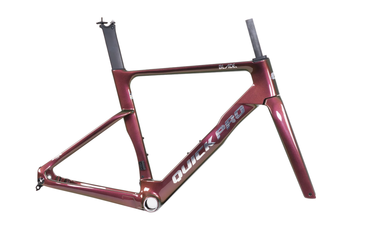 Quick Pro BLADE Carbon Road Bike Frameset | UCI Approved | Custom Paint