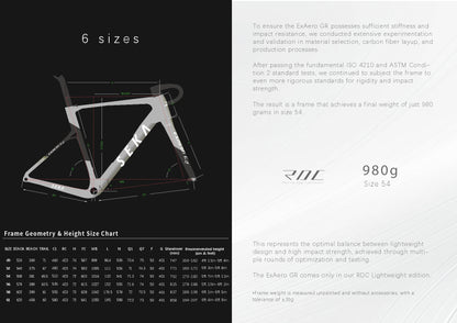 Seka ExAero GR RDC Frameset