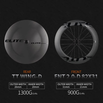 Elitewheels TT/Tri Disc Wheelset