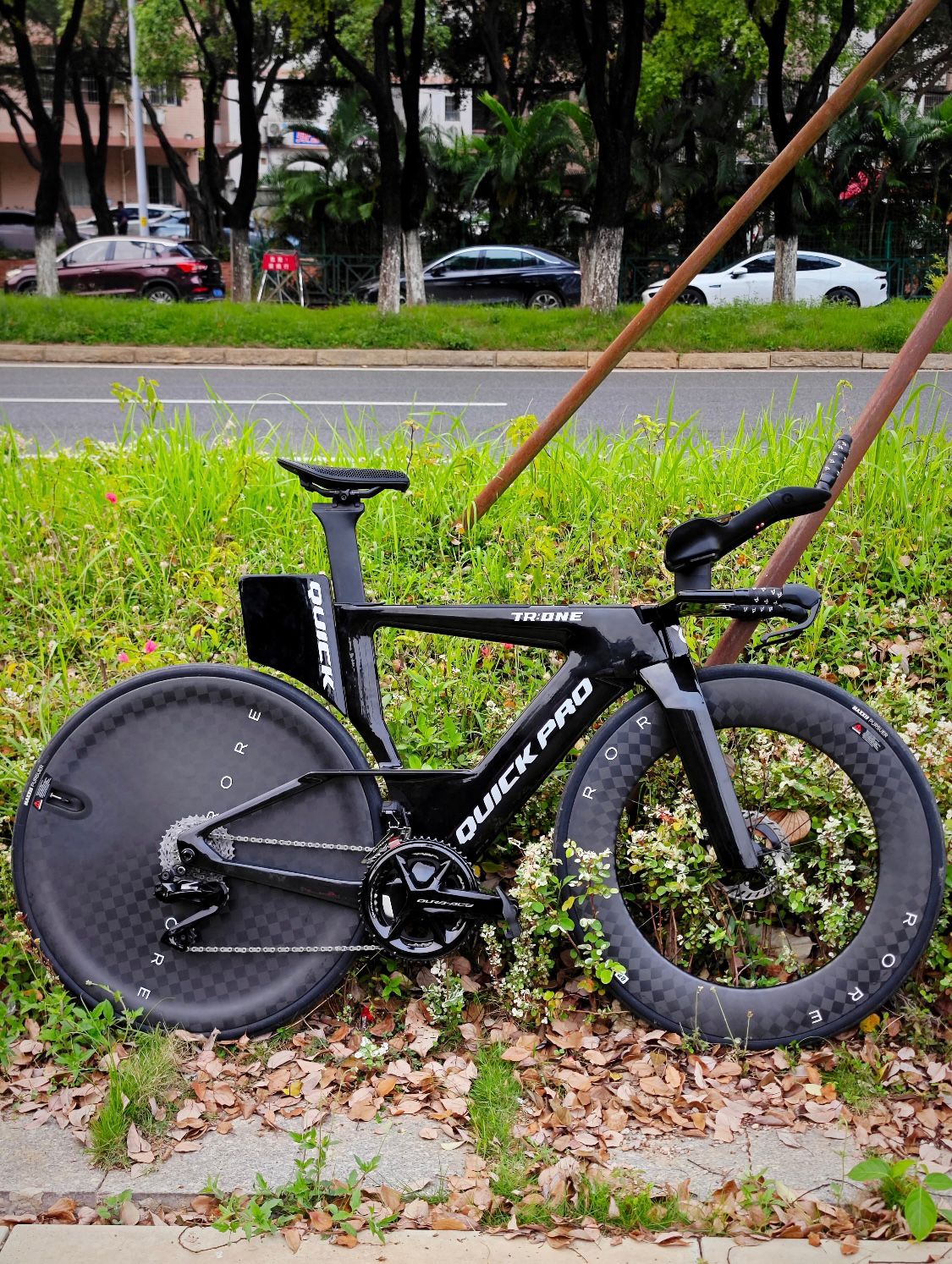 Quick Pro RORE TT/Tri Front 88mm Rear Disc Wheelset