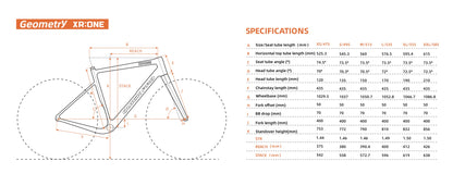 Quickpro XR:ONE Carbon Road Bike Frameset | Custom Paint