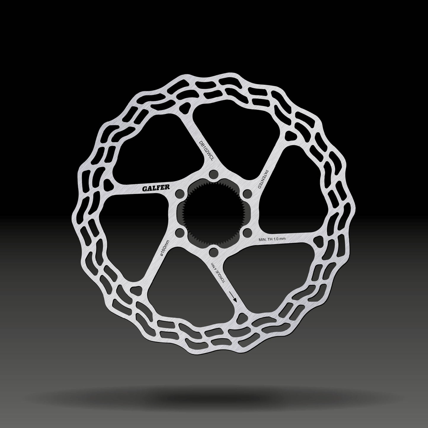 Galfer Road Wave CL Centerlock Disc Rotor