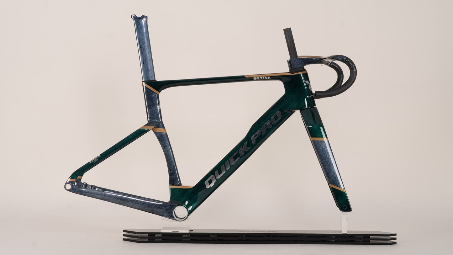 Quick Pro ER:ONE Carbon Road Bike Frameset | UCI Approved | Custom Paint