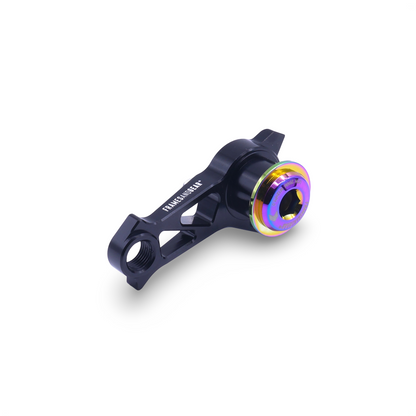 Framesandgear UDH direct mount derailleur hanger for Shimano, Black Oilslick
