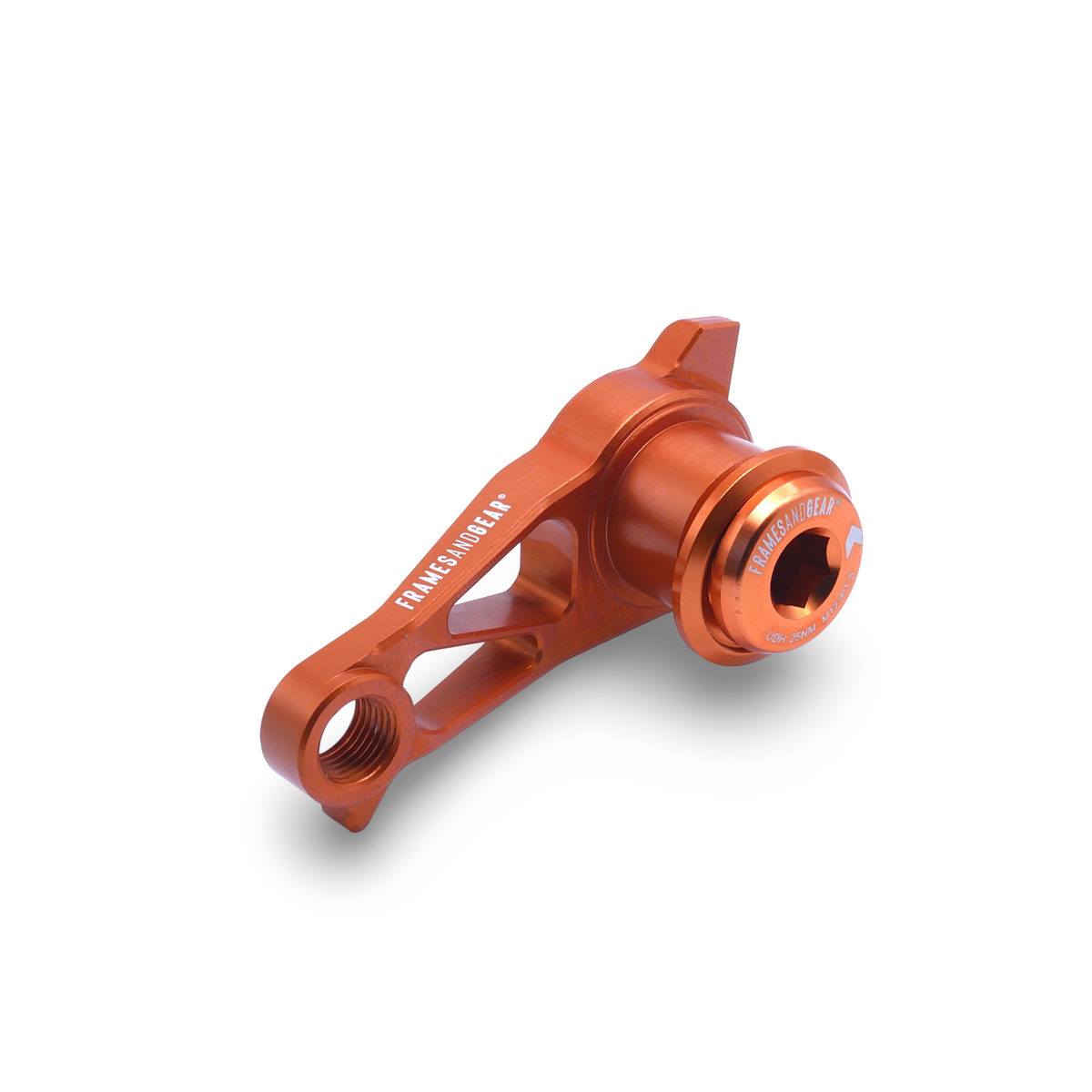 Framesandgear UDH direct mount derailleur hanger for Shimano, Orange