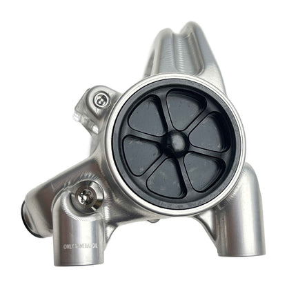 Lewis R2 monoblock brake caliper, silver