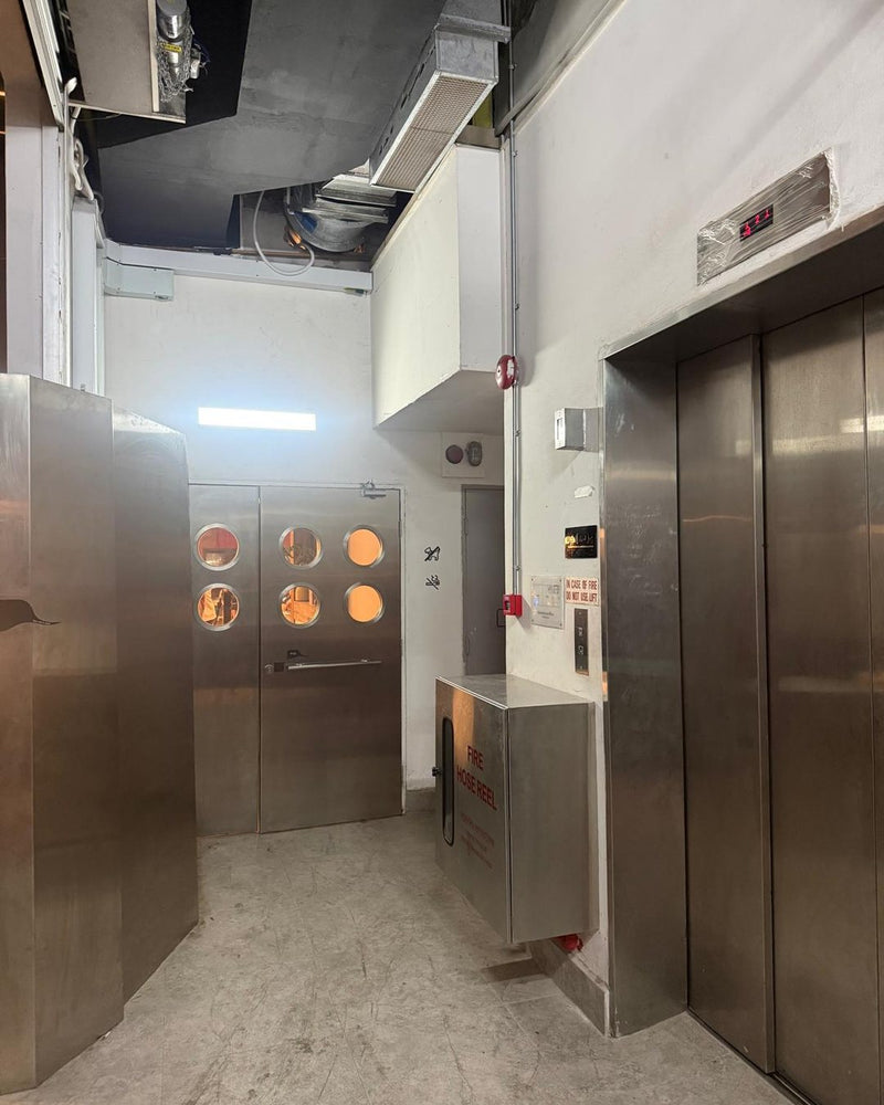 Lift lobby at Block 213
