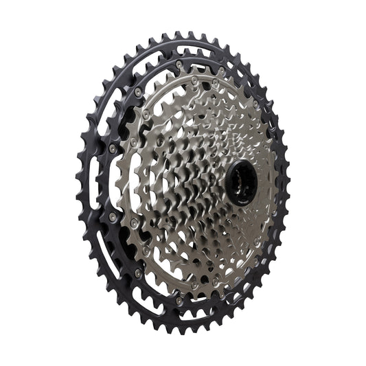 Shimano Deore XT CS-M8200 12-speed cassette 10-51T side view
