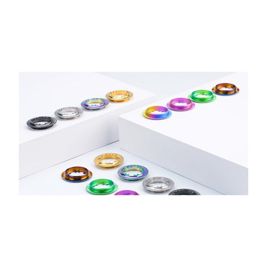 S-Parts titanium Center Lock lockrings in different colours